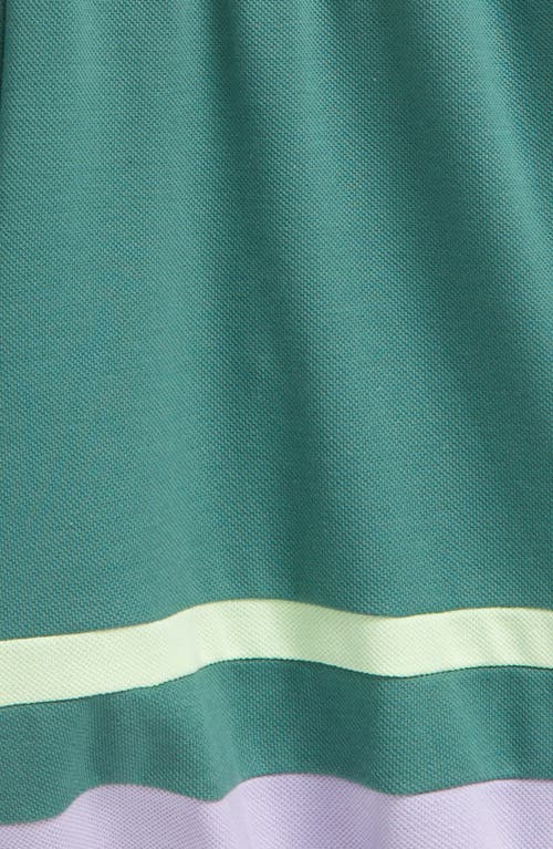 Nike Kids' Sportswear Stripe Shorts In Bicoastal/ Hydrangeas/ Green