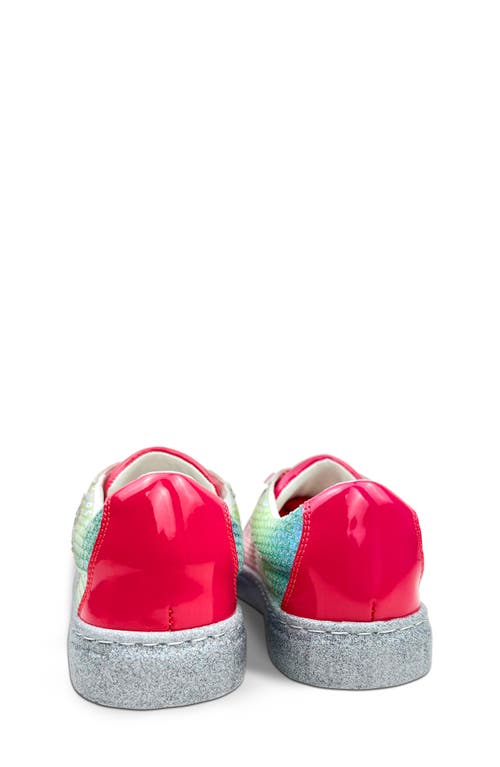 Yosi Samra Kids' Miss Harper Sneaker In Pink Sequin