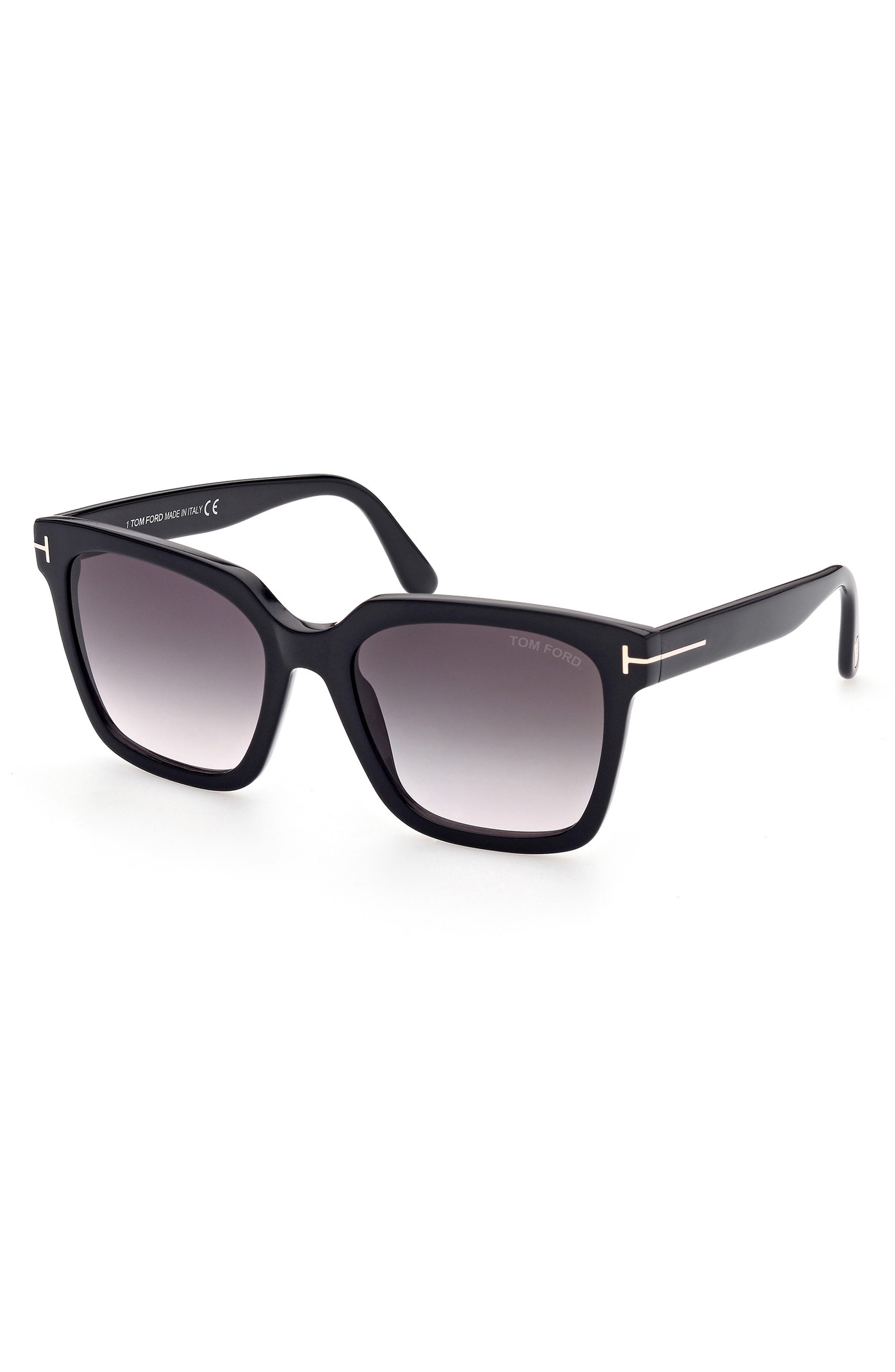 tom ford 55mm square sunglasses