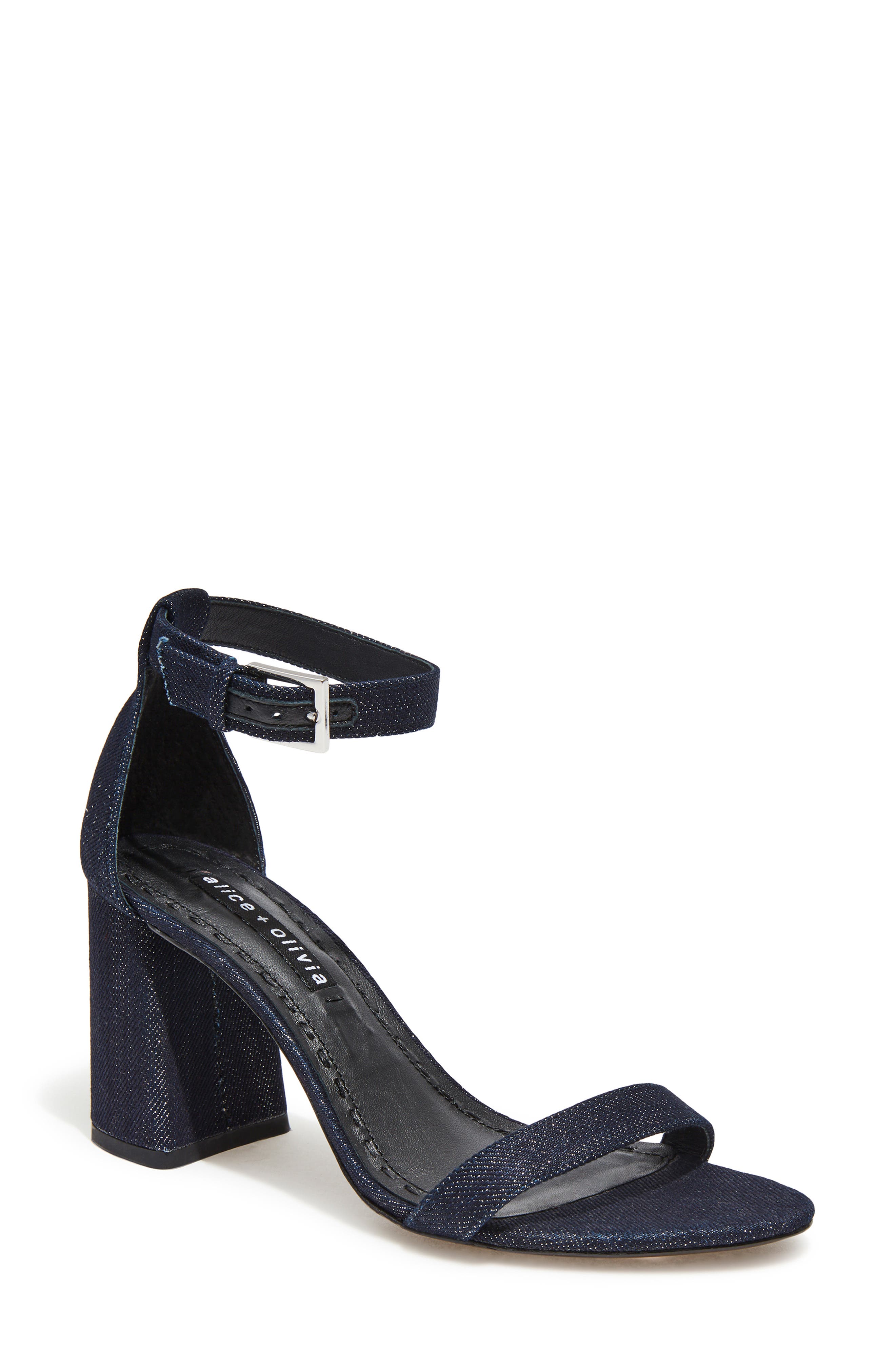 Alice + Olivia Lillian Ankle Strap Sandal