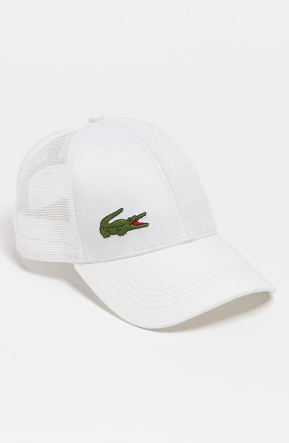 Click to view more detailed imagery on our partner's website Lacoste Trucker Hat - White
