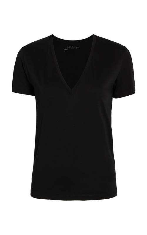 Another Tomorrow V-neck In Black