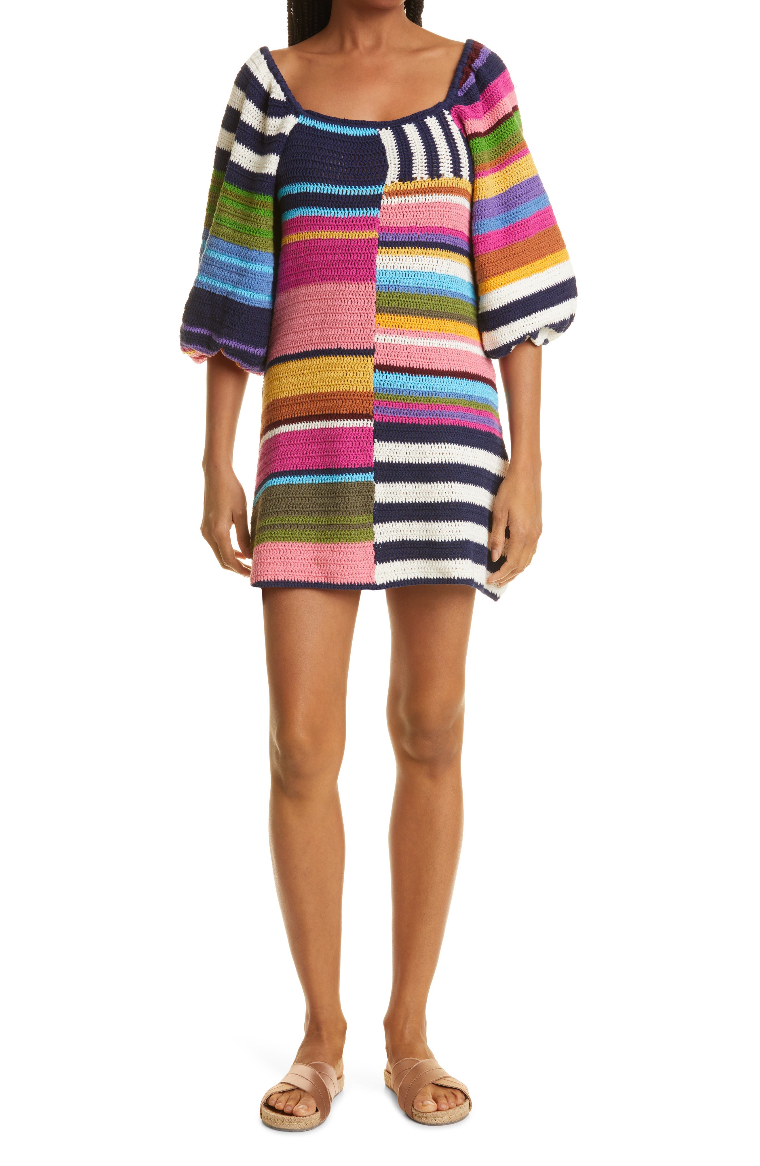 phase eight tyler stripe knit dress