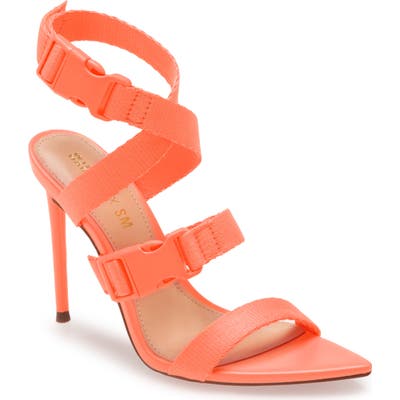Steve Madden X Winnie Harlow Rumpunch Sandal- Coral