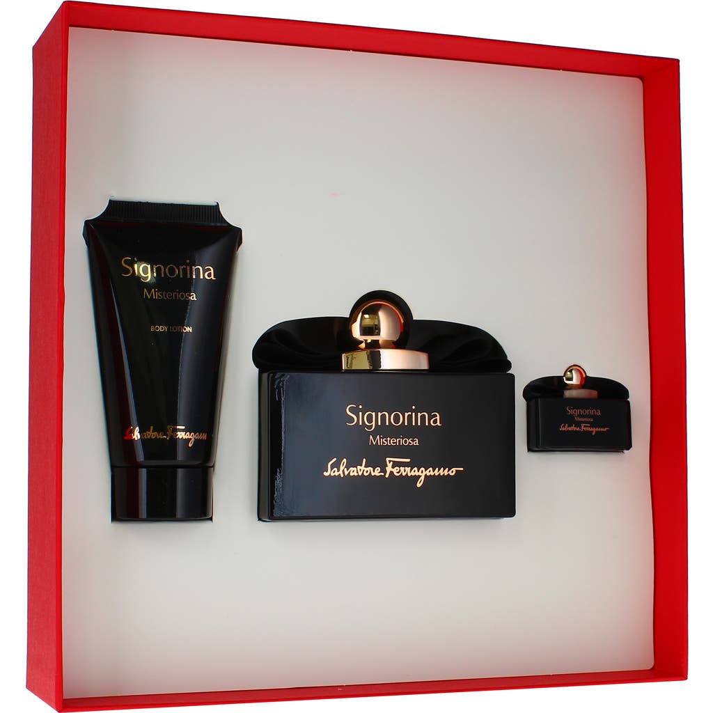 Ferragamo Signorina Misteriosa Eau De Parfum Gift Set In No Color