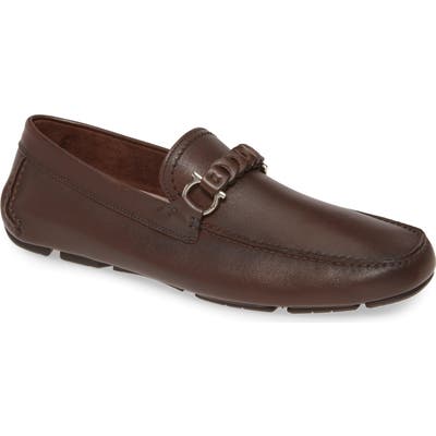 Salvatore Ferragamo Stuart Driving Shoe, Brown