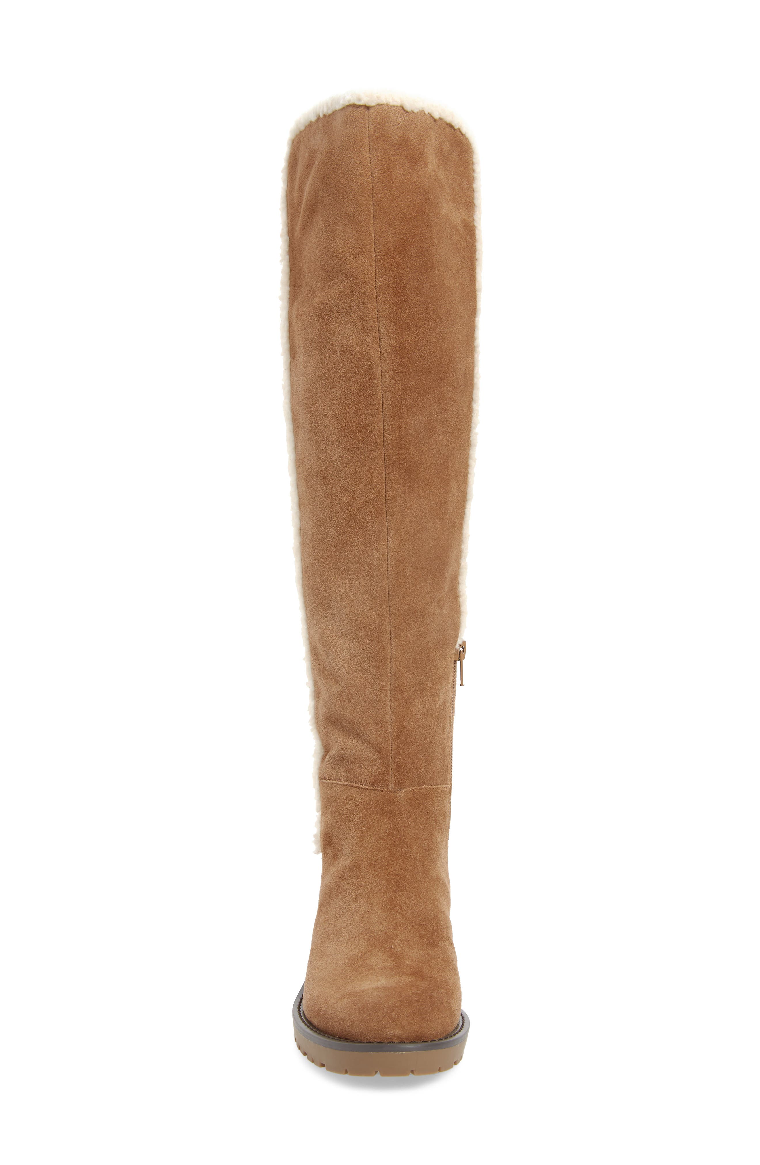 juno faux shearling trim boot
