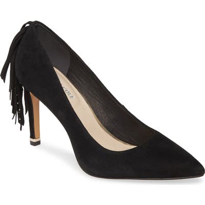 Kenneth Cole New York Riley Fringe Pump- Black