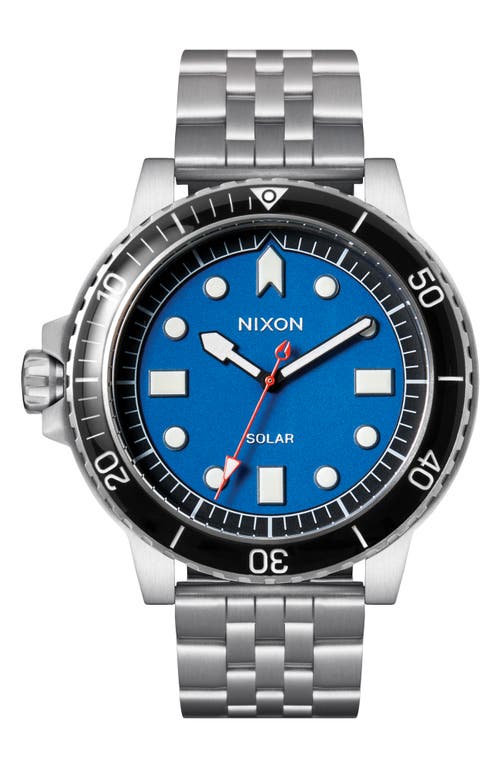 Nixon The Stinger Dive Bracelet Watch, 44mm In Metallic