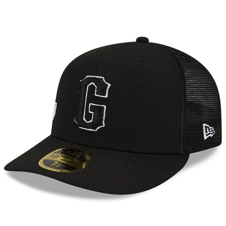 San Francisco Giants New Era Black & White Low Profile 59FIFTY