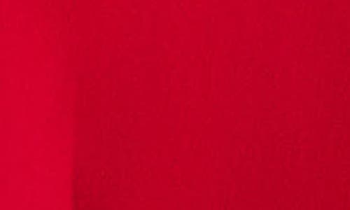 Kasper Hidden Fly Front Taffeta Pants In Fire Red