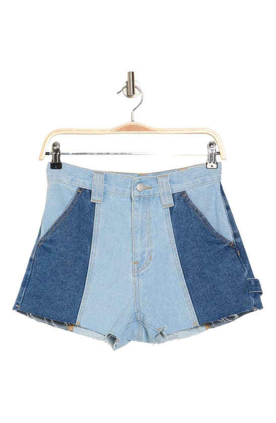 Pacsun Carpenter Shorts In Medium Indigo