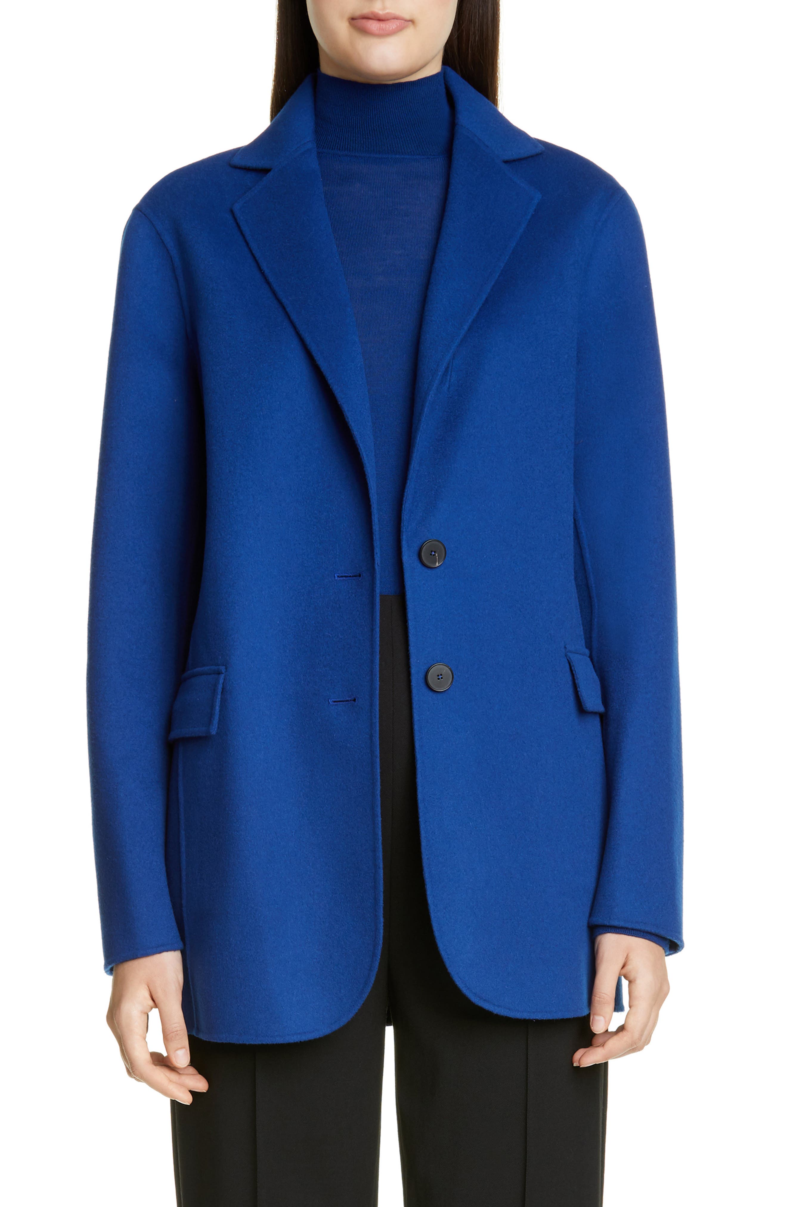 St. John Collection Luxe Wool & Cashmere Double Face Jacket Nordstrom