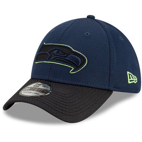 Vtg seattle seahawks cap new ERA 9/fifty retro wave logo shark