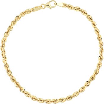 Bony Levy 14K Gold Rope Chain Bracelet | Nordstrom