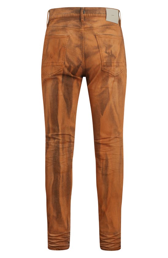 Shop Hudson Jeans Zack Bleached Skinny Jeans In Orange Code