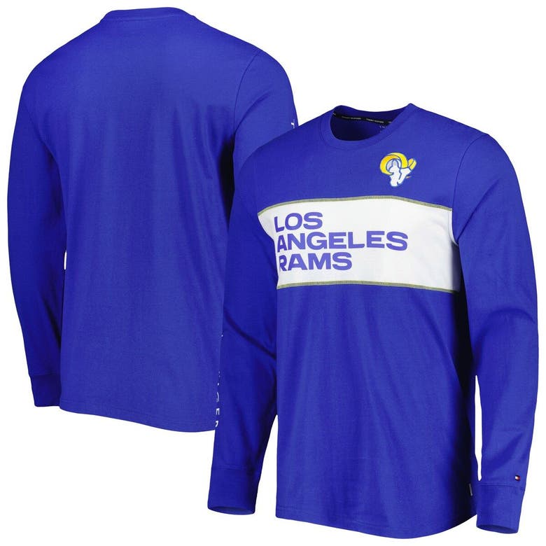 Los Angeles Rams '47 Women's Tom Cat Long Sleeve T-Shirt - Royal