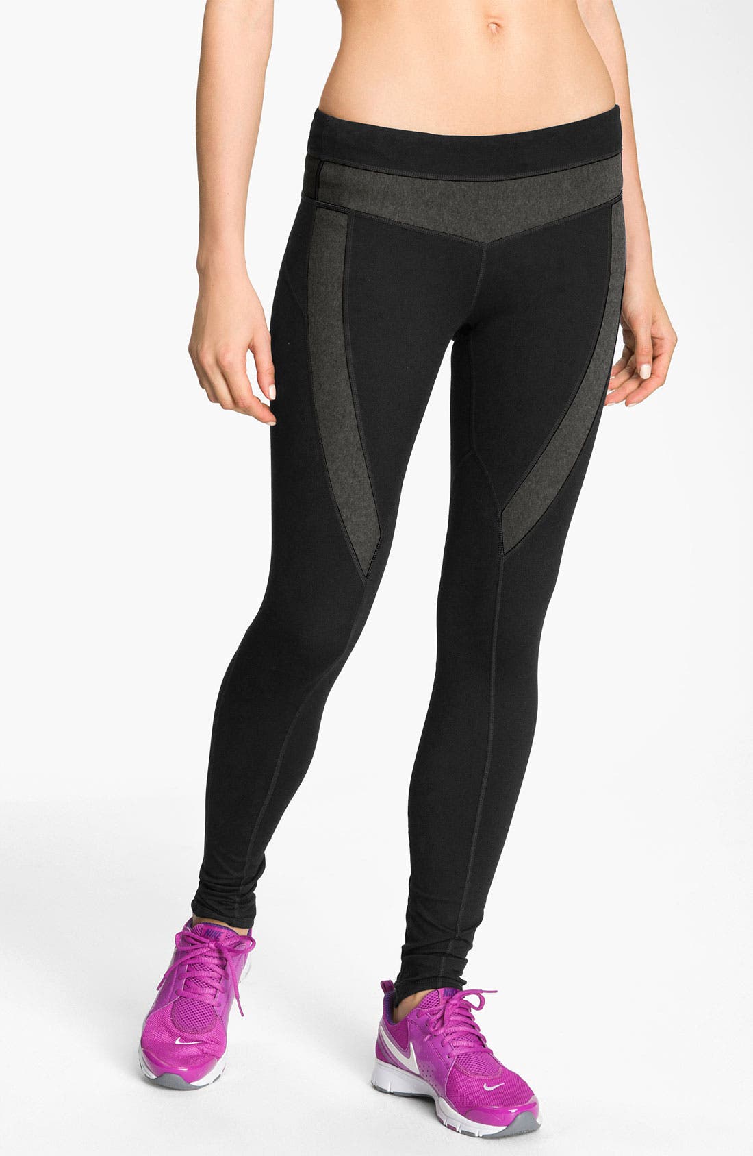 Zella 'Run' Colorblock Tights (Short & Regular) Nordstrom