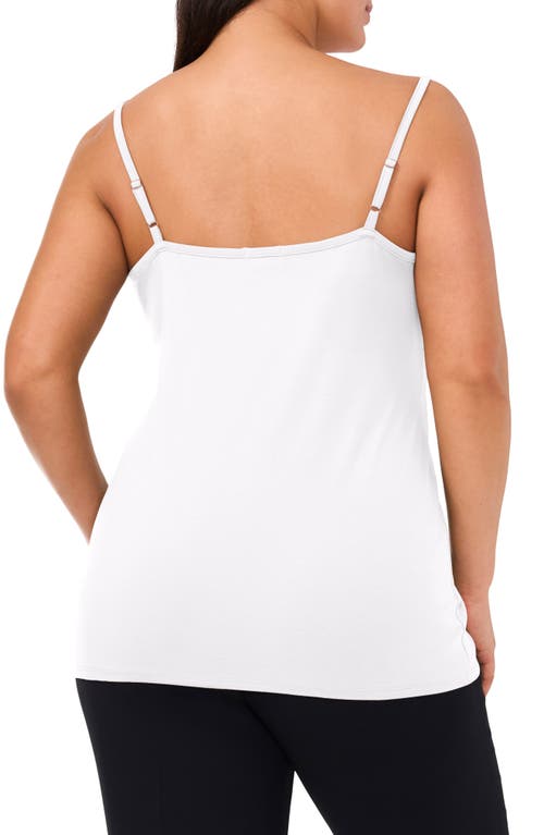 Shop Halogenr Halogen(r) Absolute Stretch Cotton Camisole In Bright White