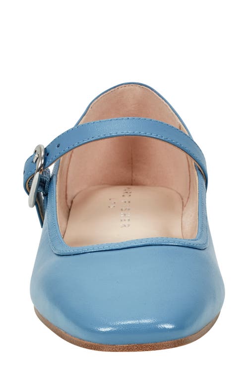 Shop Marc Fisher Ltd Garissa Mary Jane Flat In Medium Blue