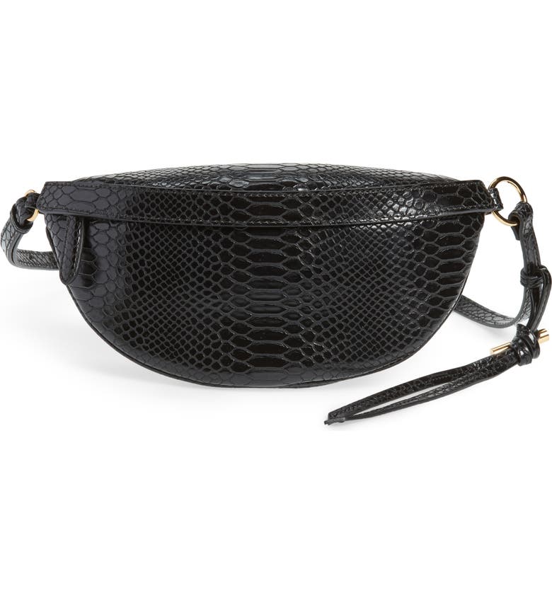 Stella McCartney Alter Snake Faux Leather Fanny Pack | Nordstrom