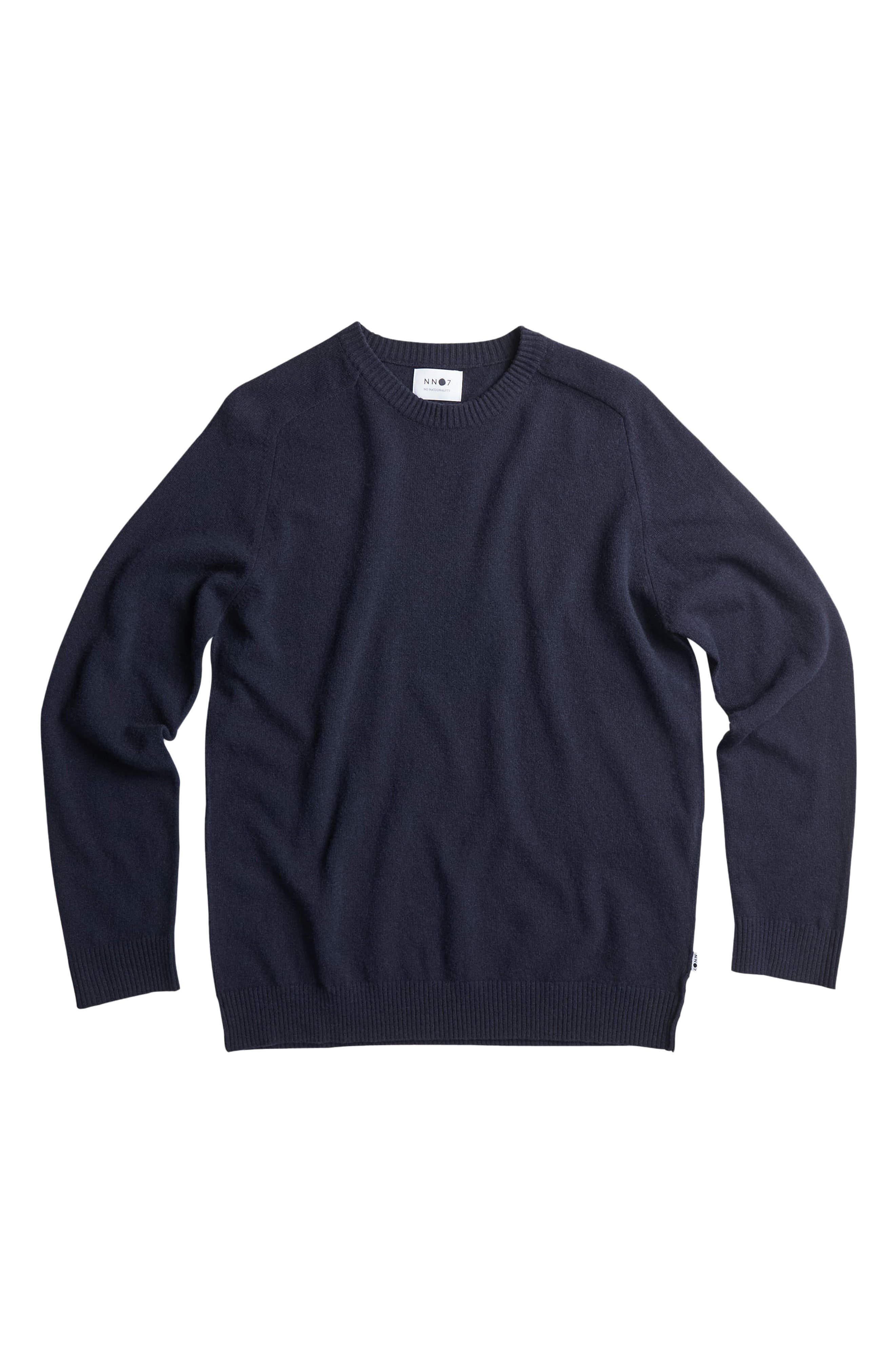 Nn07 Edward 6333 Lambswool Crewneck Sweater In Navy Blue