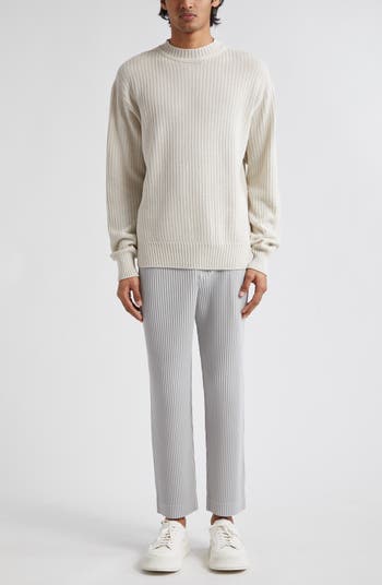 Homme Plissé Issey Miyake Common Textured Knit Sweater | Nordstrom