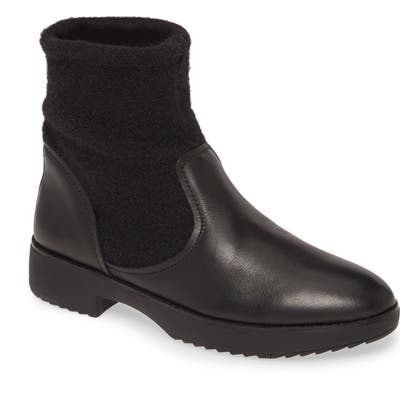 Fitflop Nisse Mixed Media Bootie, Black