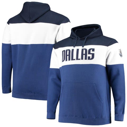 Men's Fanatics Branded Navy Dallas Cowboys Big & Tall Front Runner Pullover  Hoodie