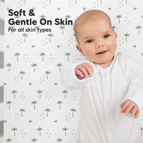 Keababies Soothe Fitted Crib Sheet In Roarsome