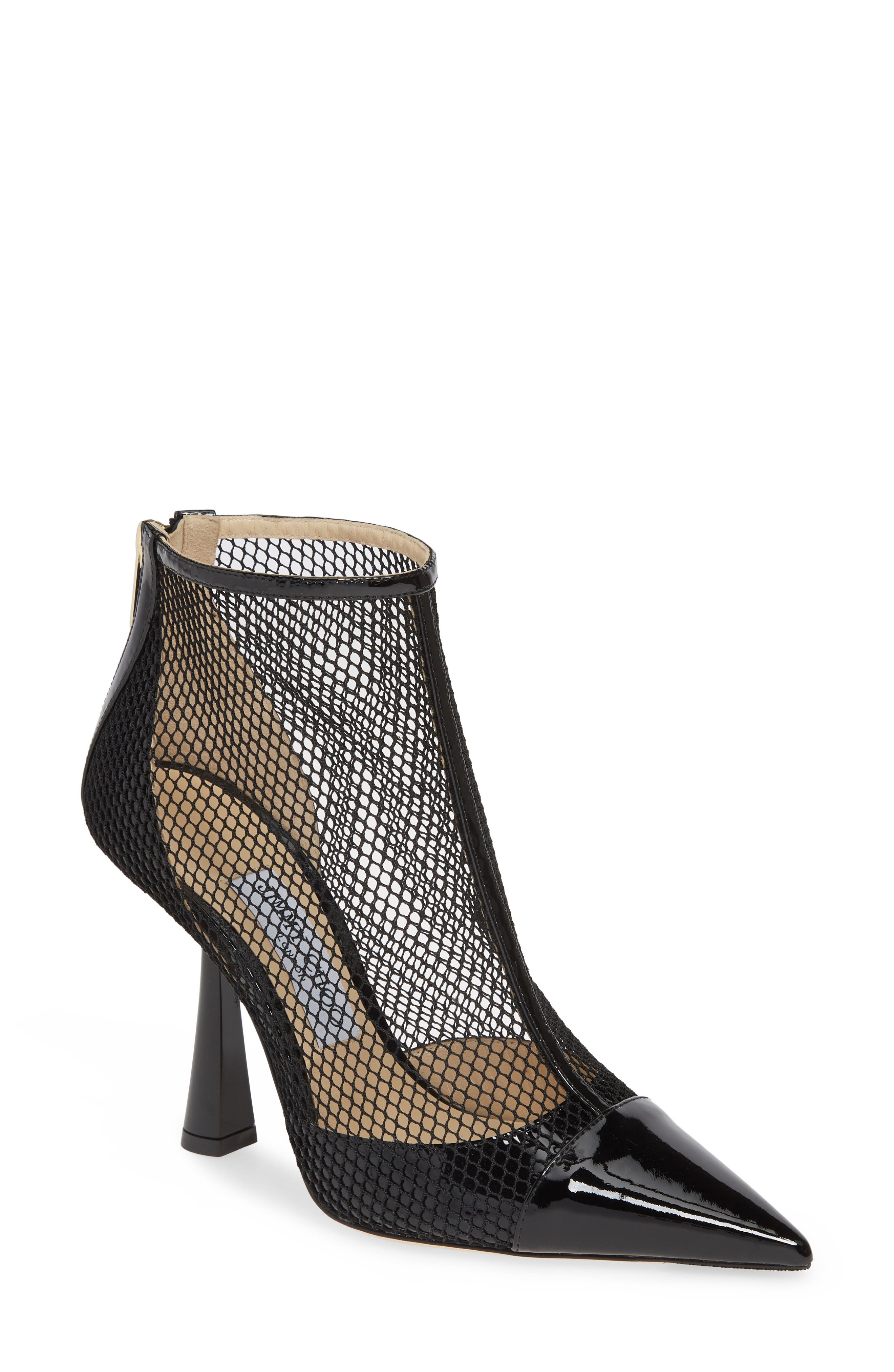 jimmy choo mesh booties