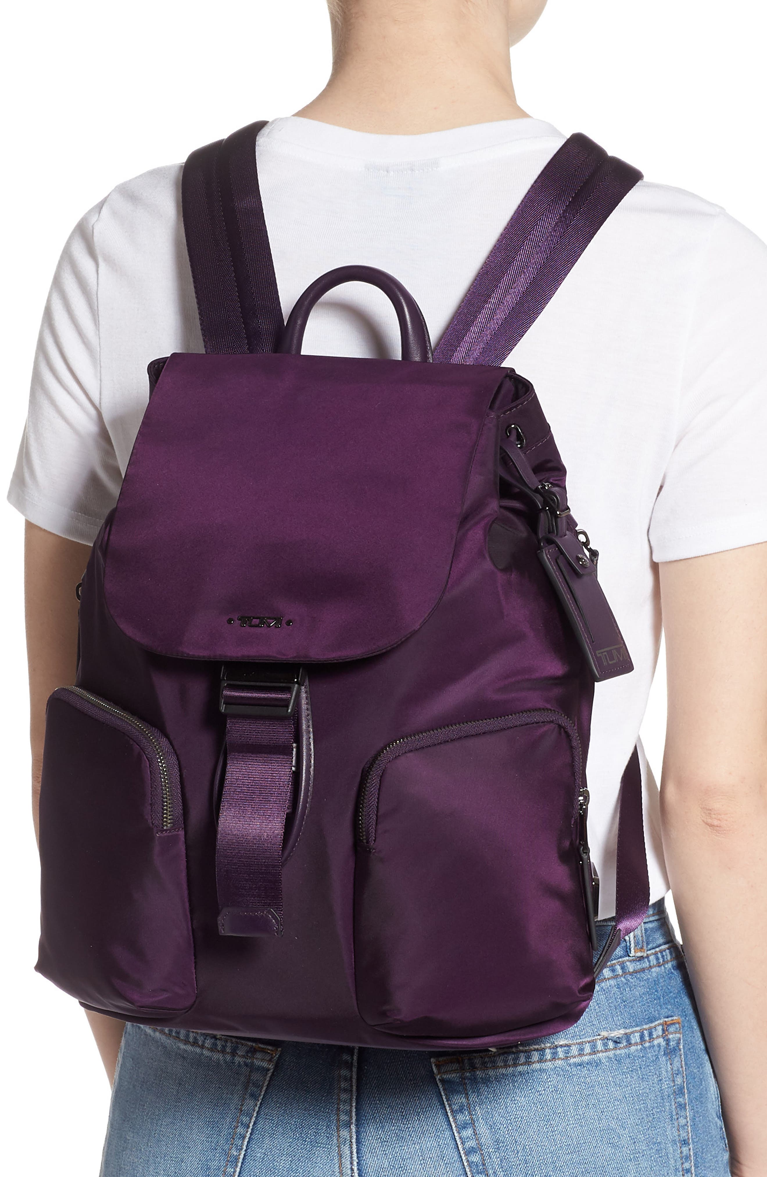tumi rivas nylon backpack