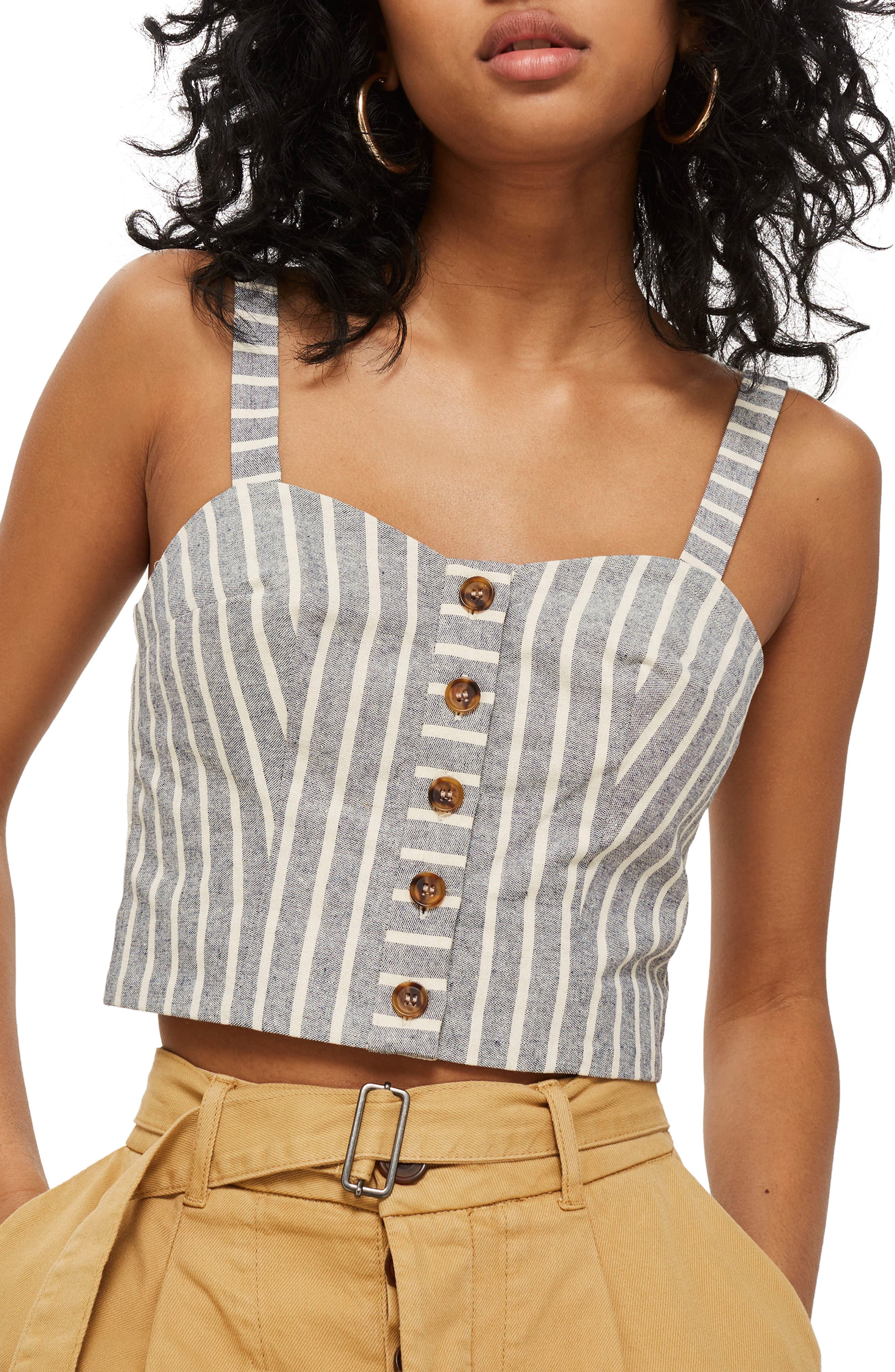 Stripe Crop Tank Nordstrom