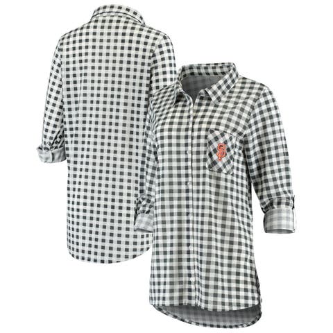 Concepts Sport Pittsburgh Pirates Zest Allover Print Button-up Shirt &  Shorts Sleep Set At Nordstrom in Black