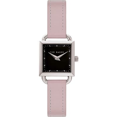 Ted Baker London Taliah Leather Strap Watch, 2m
