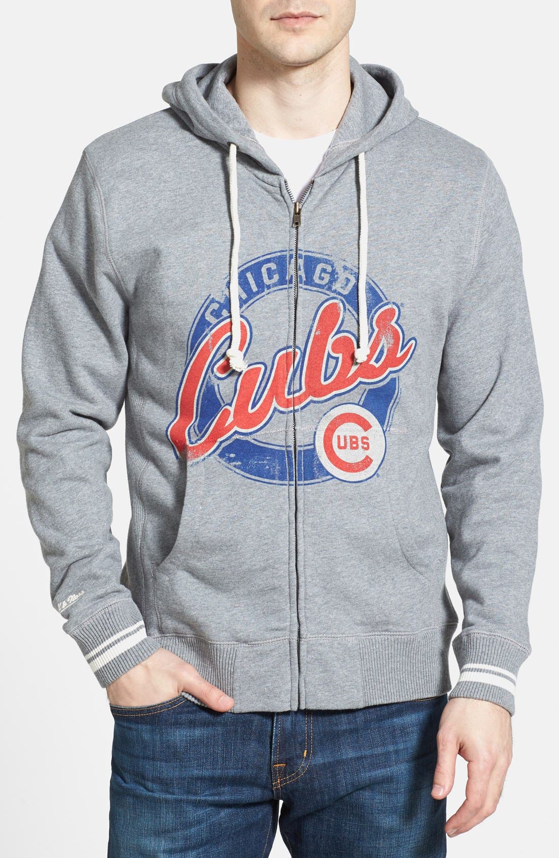 cubs full zip hoodie