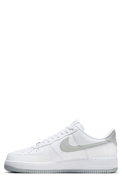 Shop Nike Air Force 1 '07 Sneaker In White/light Grey/white