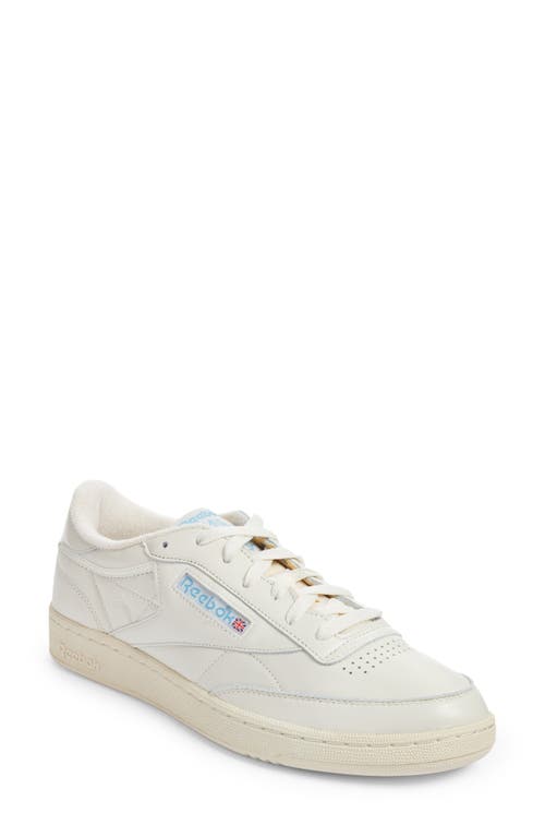 Shop Reebok Club C 85 Vintage Sneaker In Chalk/alabaster/essential Bl