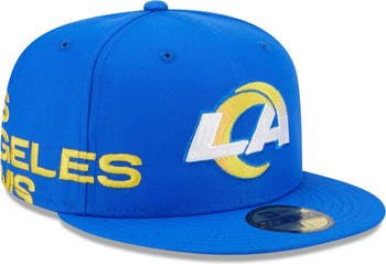Men's New Era Cream/Black Los Angeles Rams City Icon 59FIFTY Fitted Hat