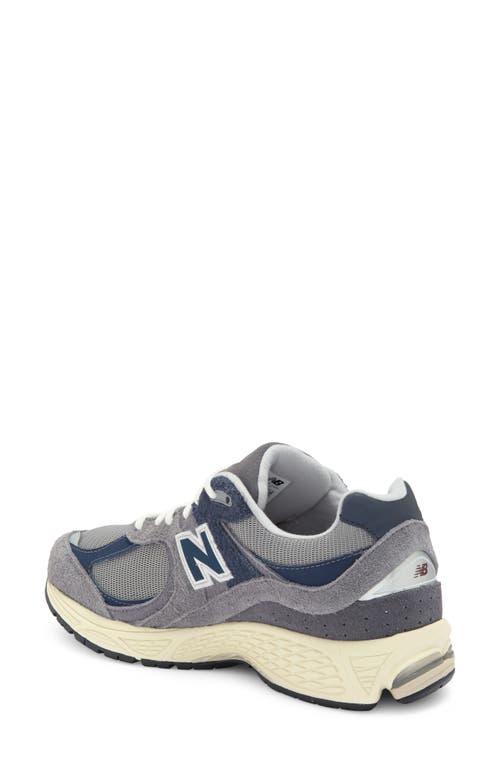 Shop New Balance 2002r Sneaker In Nb Navy/castlerock