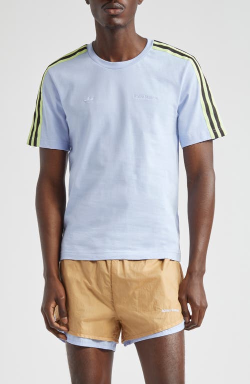x Wales Bonner Set-In Cotton T-Shirt in Blue