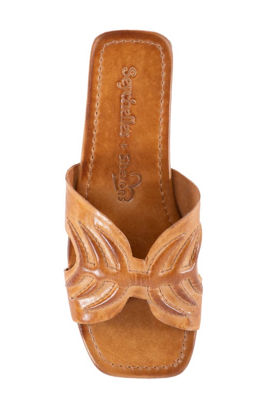 Shop Seychelles Madhu Slide Sandal In Tan