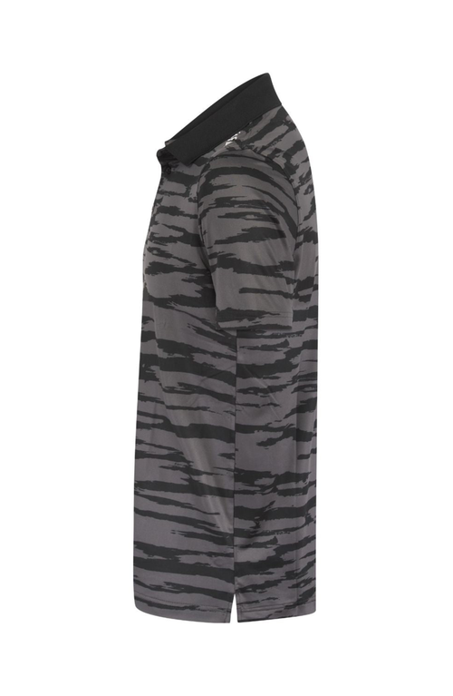 Reflo Tagus Performance Sustainable Polo In Black