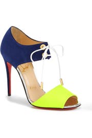 Christian Louboutin Tie-Up Leather Sandal | Nordstrom