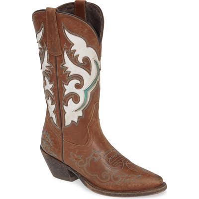 Matisse Stampede Cowboy Boot, Brown