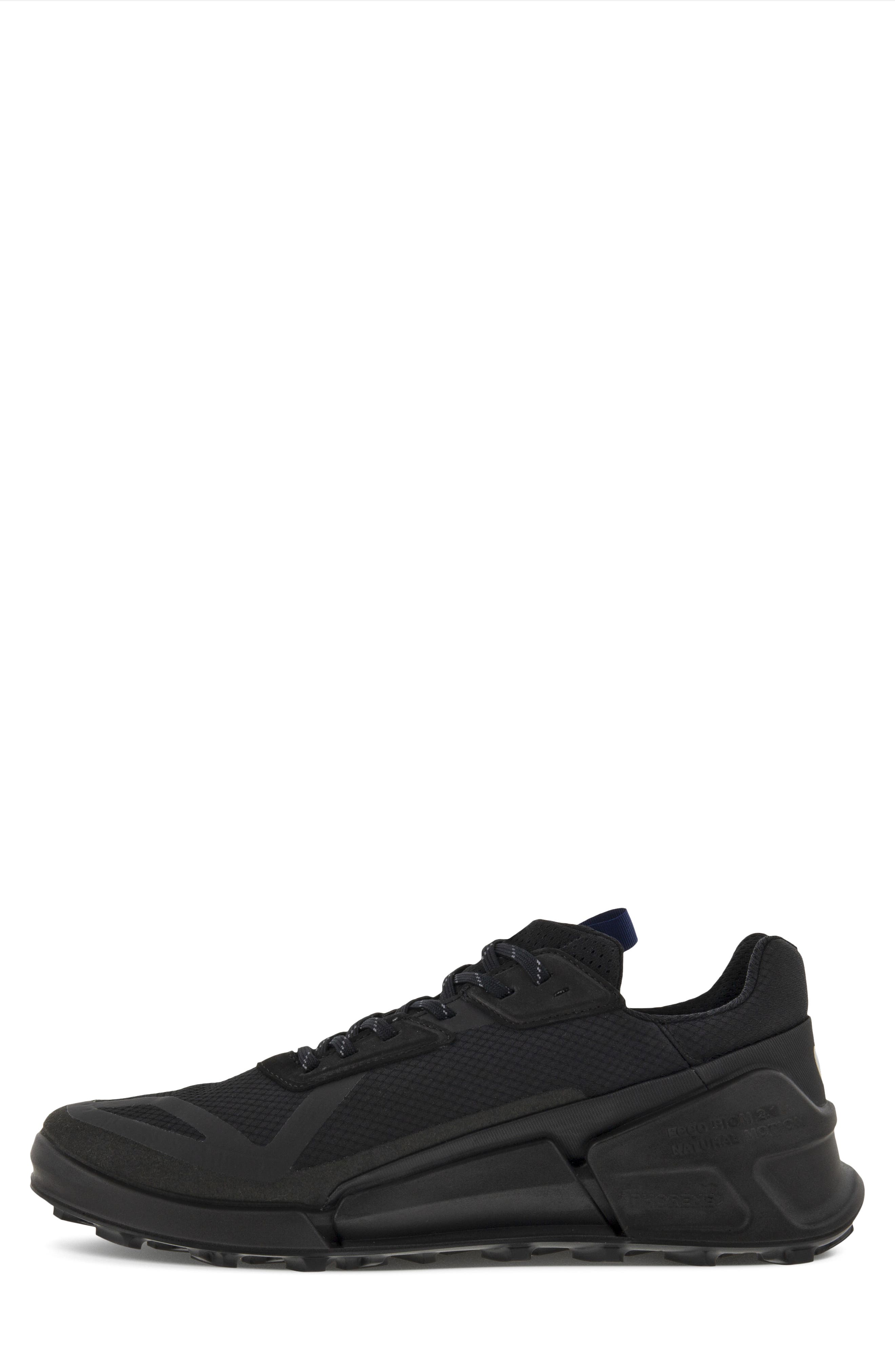 ECCO Biom X Country Gore-Tex Trail Shoe in Black/Black Smart
