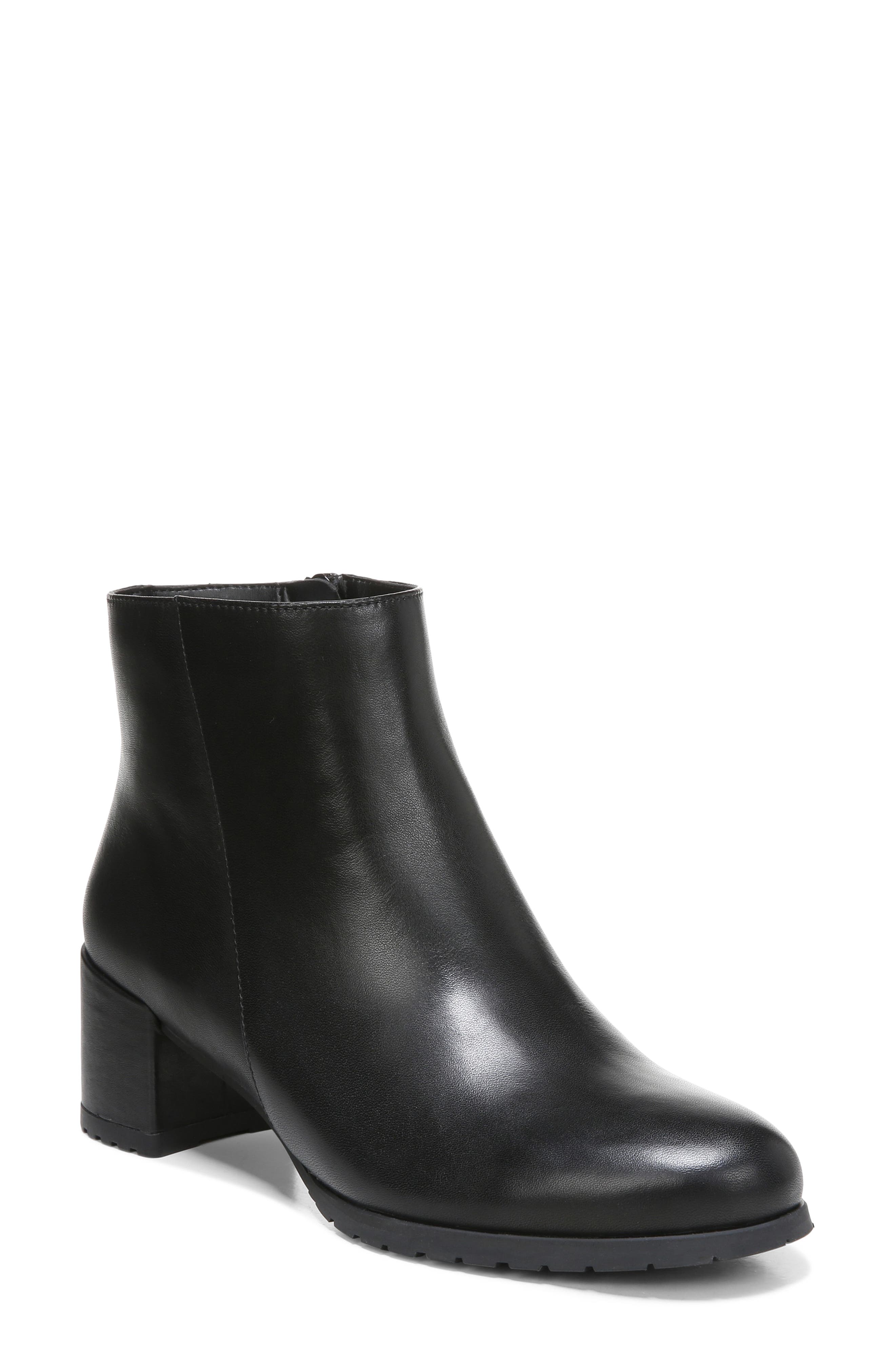 naturalizer low heel boots