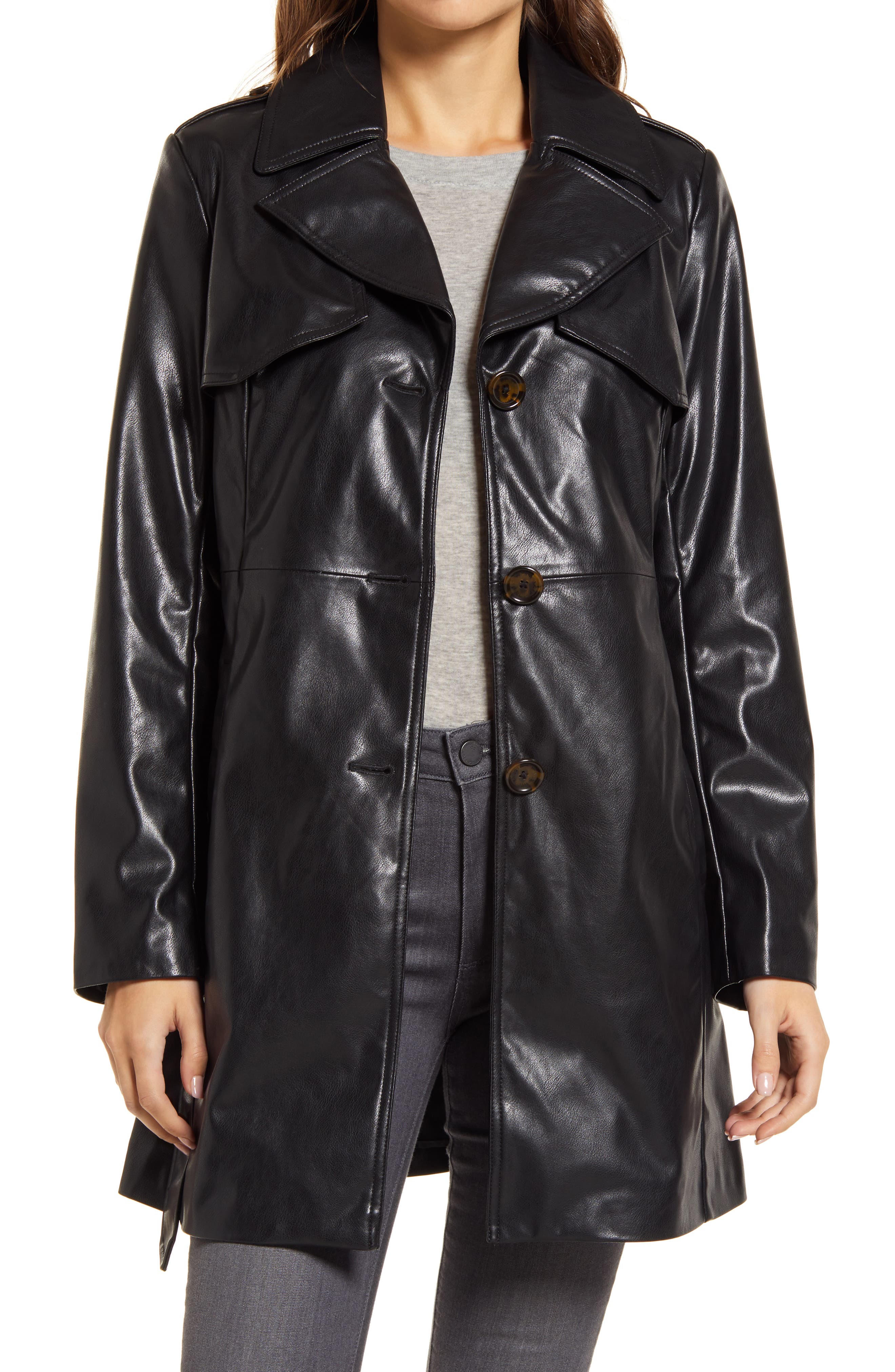 sam's club faux leather jacket