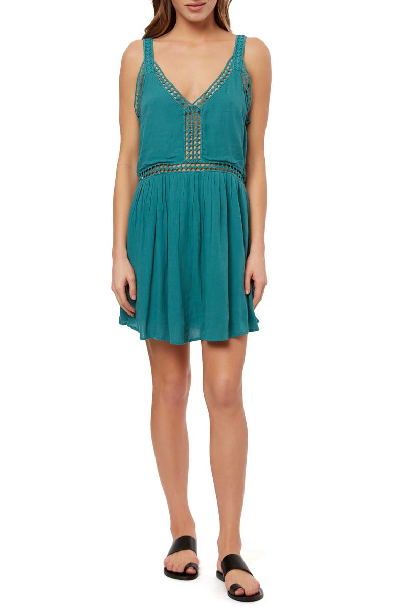 Mariah Crochet Trim Minidress