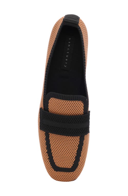 Shop Sanctuary Blast Knit Loafer In Bistro/black